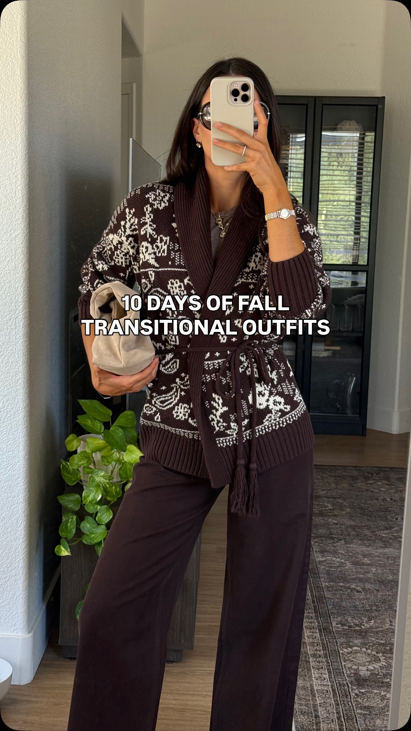 Kicking off a new series! ✨ 10 days of easy, polished outfits to transition from summer to fall! 🤎 just like last time, these won’t be posted consecutively since I have some other fun content to mix in along the way, but hoping this helps kickstart your fall outfit planning and give you some ideas for this in-between season! As always you can comment “YES” for outfit links, also saved to my LTK! 💌 #falltransitionoutfit #easyoutfits