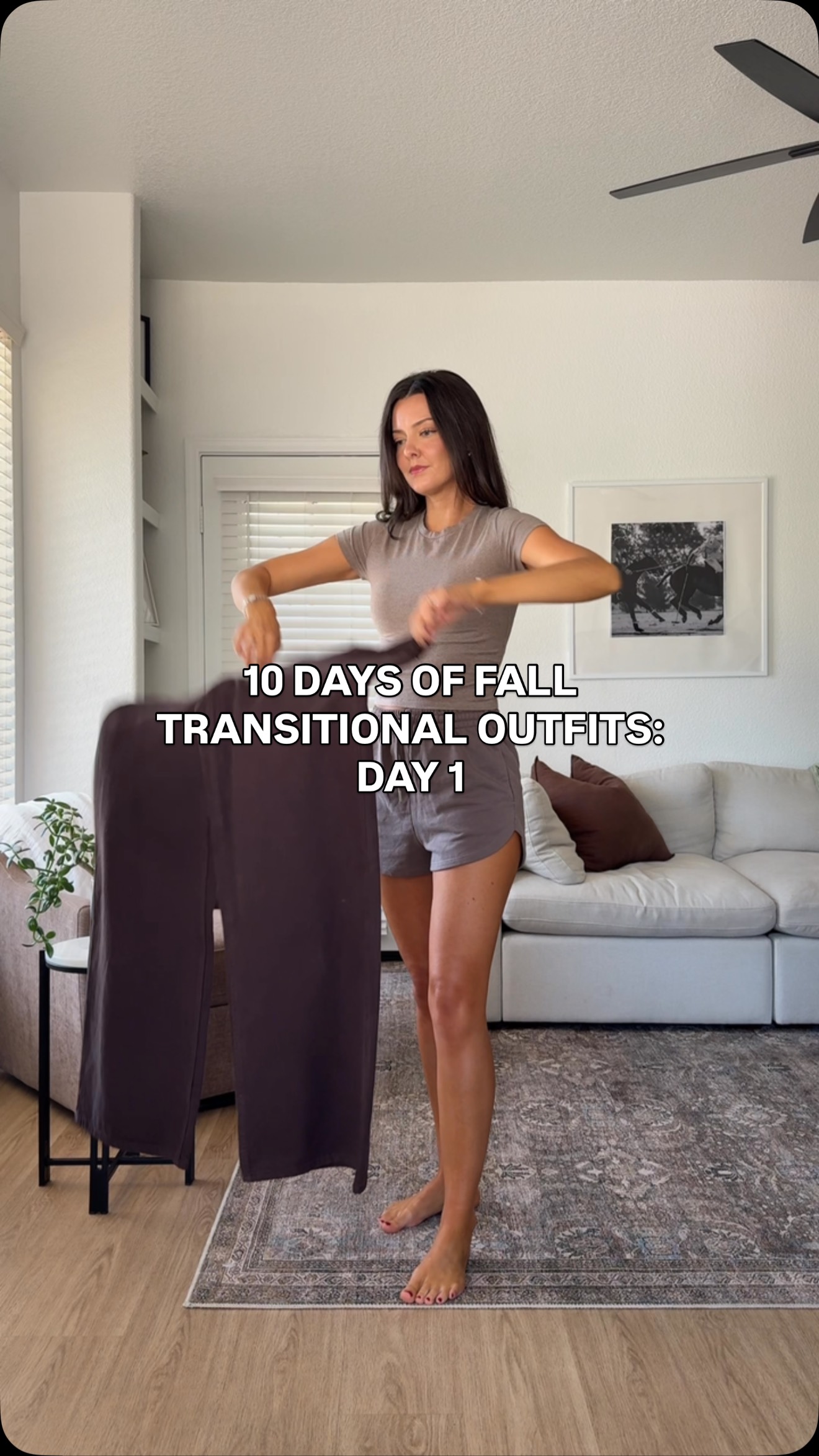 Kicking off a new series! ✨ 10 days of easy, polished outfits to transition from summer to fall! 🤎 just like last time, these won’t be posted consecutively since I have some other fun content to mix in along the way, but hoping this helps kickstart your fall outfit planning and give you some ideas for this in-between season! As always you can comment “YES” for outfit links, also saved to my LTK! 💌 #falltransitionoutfit #easyoutfits