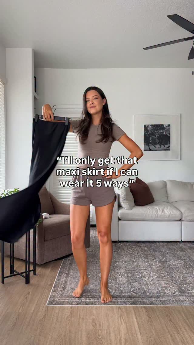 Getting our money’s worth around here 👏🏼 comment “YES” for outfit links and sizing, also saved to my LTK! #maxiskirt #fashioninspo #fashionoutfits
